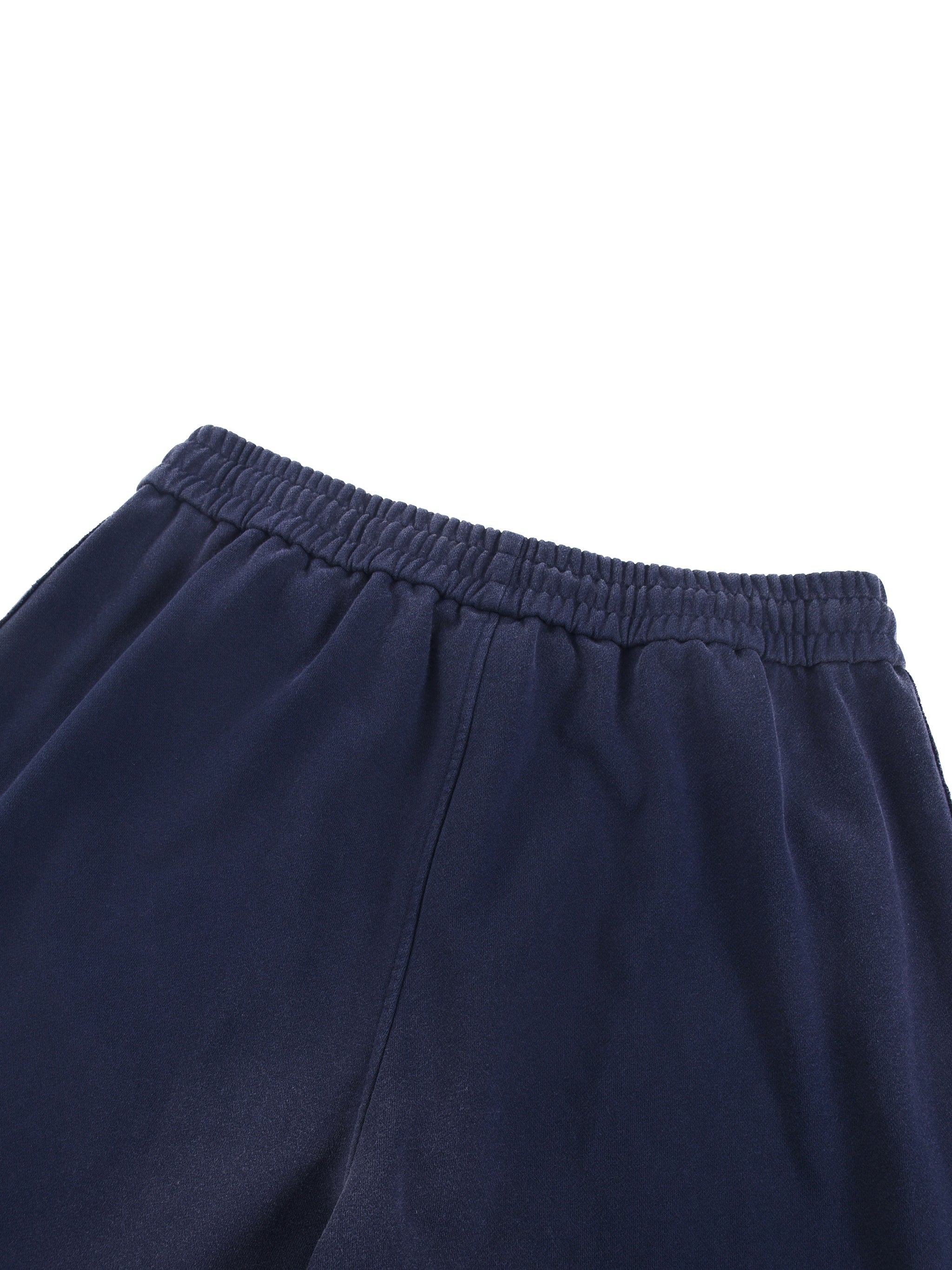 Sun Fade Raw Edge Straight-Leg Sweatpants